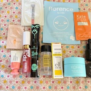 Assorted Skincare and Makeup Sample Set